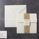 partecipazione matrimonio shabby chic vintage rustic yuta