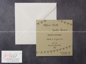 partecipazione matrimonio grafica shabby chic