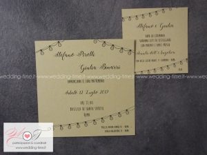 partecipazione matrimonio grafica shabby chic