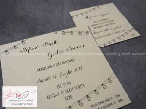 partecipazione matrimonio grafica shabby chic