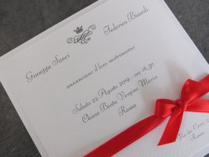 come si scrivono le partecipazioni di nozze